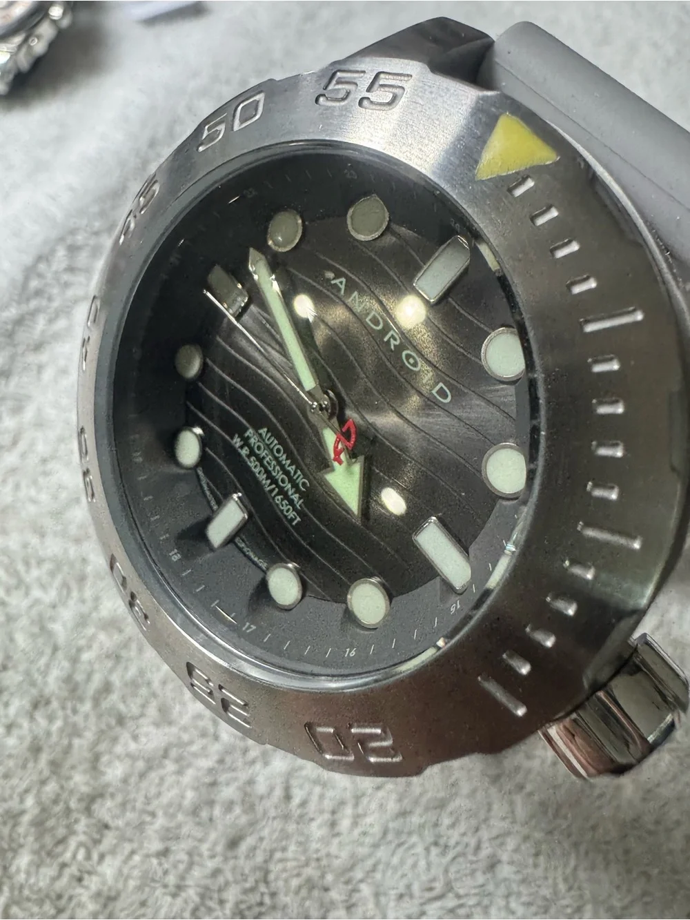 Men's Automatic Professional Dive Watch - Gray